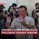 Luthfi nyoblos dekat rumah Jokowi. (beritajateng.tv)