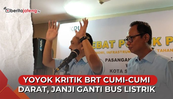 Video Yoyok Kritik BRT Trans Semarang Cumi-Cumi Darat, Janji Ganti Bus Listrik