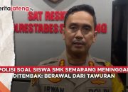 Video Polisi Benarkan Siswa SMKN 4 Semarang Tewas Ditembak, Singgung Kreak Tawuran