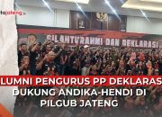 Alumni Pengurus PP Deklarasi Dukung Andika-Hendi di Pilgub Jateng