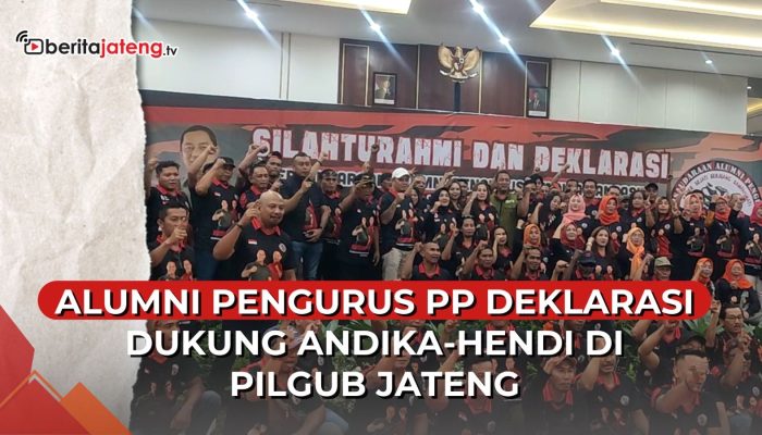 Alumni Pengurus PP Deklarasi Dukung Andika-Hendi di Pilgub Jateng
