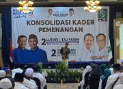 Aksara Semarang | Ketua DPW PKB Jawa Tengah, Gus Yusuf saat Konsolidasi Kader Pemenangan Luthfi-Yasin dan Yoyok-Joss