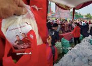 Video beredar soal sembako bergambar Andika-Hendi untuk serangan fajar. (TikTok)