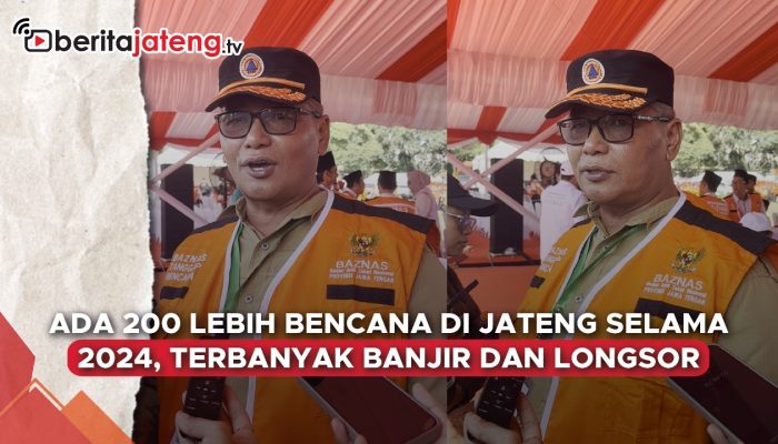 Video Ada 200 Lebih Bencana di Jateng Selama 2024, Terbanyak Banjir dan Longsor