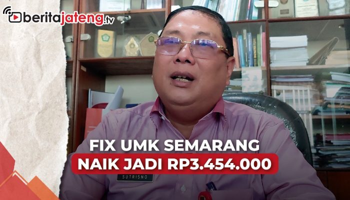 Video Fix UMK Kota Semarang 2025 Naik Jadi Rp3.454.000