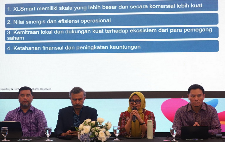 Jadi XLSmart, XL Axiata dan Smartfren Umumkan Merger Strategis Senilai IDR 104 Triliun