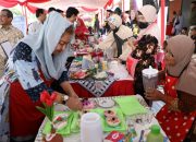 Keseruan Peringatan Hari Ibu Kota Semarang di Pasar Modern BSB City Mijen