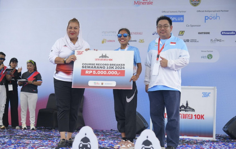 Pecahkan Rekor Baru Semarang 10k 2024, Odekta Elvina Naibaho: Saya Menantang Diri Sendiri