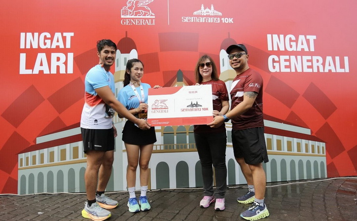 Generali Indonesia Dukung Semarang 10K 2024, Berikan Perlindungan Pelari dan Ajak Hidup Sehat