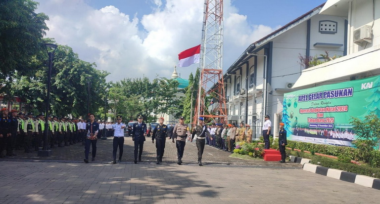 Daop 4 Semarang Siagakan 2.768 Personel Layani Penumpang Saat Libur Nataru