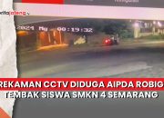 Video Rekaman CCTV Pelajar Ditembak Polisi Muncul, Diduga Aipda Robig Sempat Terjatuh