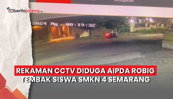 Video Rekaman CCTV Pelajar Ditembak Polisi Muncul, Diduga Aipda Robig Sempat Terjatuh