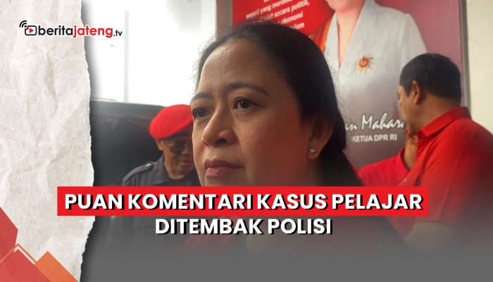 Video Puan Maharani Komentari Kasus Pelajar Ditembak Polisi