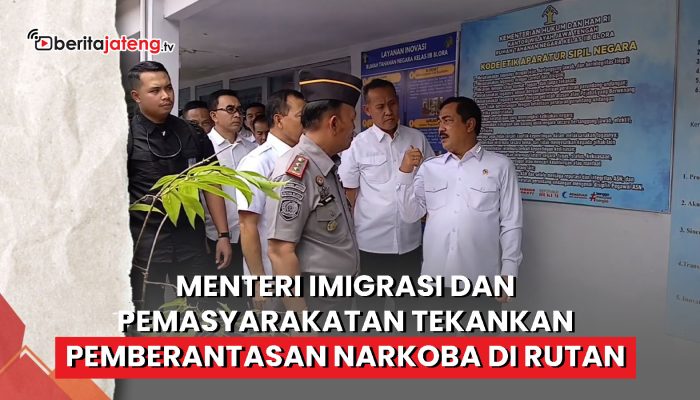 Video Menteri Imigrasi dan Pemasyarakatan Kunjungi Rutan Blora