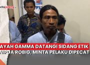 Video Ayah Gamma Datangi Sidang Etik Aipda Robig, Desak Pelaku Dipecat
