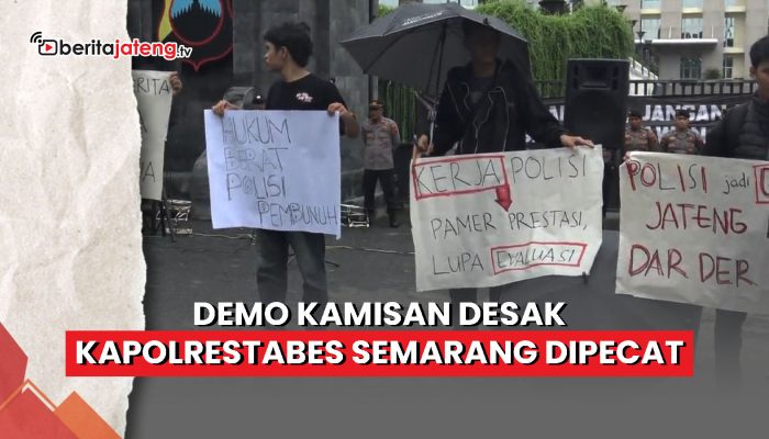 Video Demo Kamisan Desak Kapolrestabes Semarang Dipecat