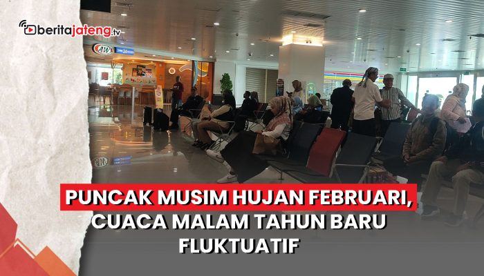 Video Puncak Musim Hujan Februari, Cuaca Malam Tahun Baru Fluktuatif