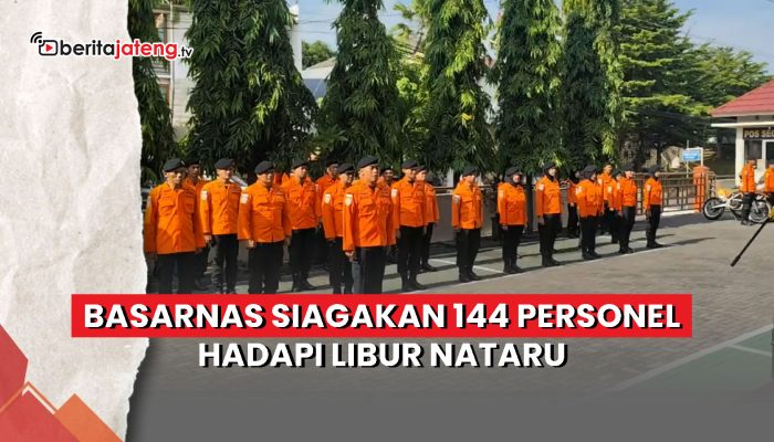 Video Basarnas Semarang Siagakan 144 Personel Hadapi Libur Nataru