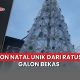 pohon natal galon bekas