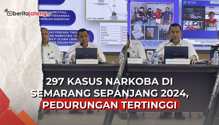 Video Ada 297 Kasus Narkoba di Semarang Sepanjang 2024