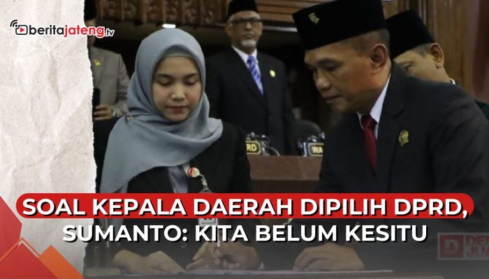 Video Soal Kepala Daerah Dipilih DPRD, Sumanto: Kita Belum Kesitu