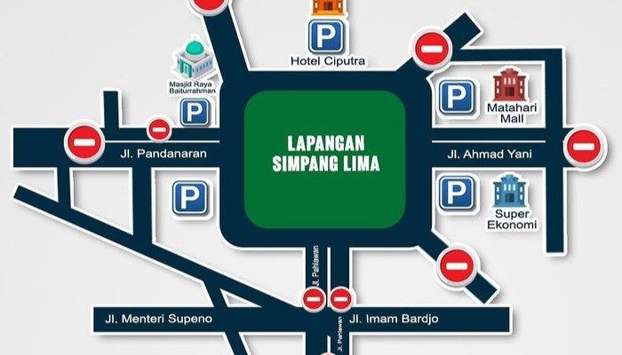 Hari Ini Apel Baznas RI di Simpang Lima Semarang, Begini Pengalihan Arus Lalin dan Lokasi Parkirnya
