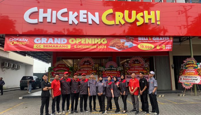 Buka Cabang di Semarang, Chicken Crush Siap Hadirkan Sensasi Kuliner Modern
