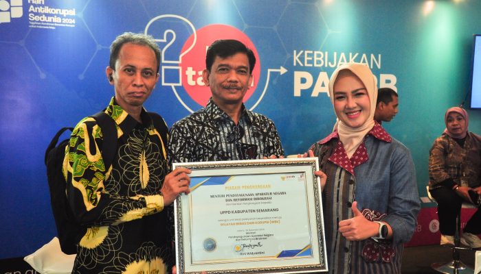 Beri Layanan Prima, Samsat Kabupaten Semarang Raih Predikat ZI-WBK 2024