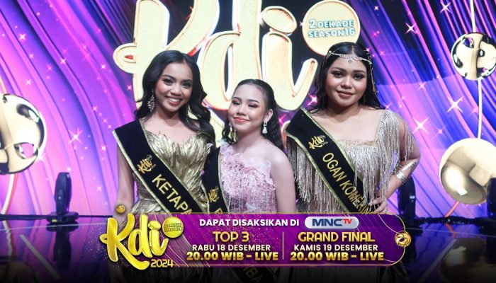 Top 3 dan Grand Final KDI 2024: Saksikan Penampilan Terbaik Andin, Ifa dan Karen
