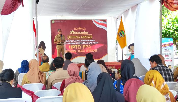 Serius Tangani Korban Kekerasan, DP3AP2KB Jateng Resmikan UPTD Perlindungan Perempuan dan Anak