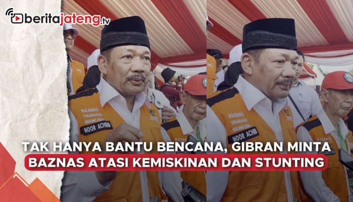 Video Tak Hanya Bantu Bencana, Gibran Minta Baznas Atasi Kemiskinan Ekstrem dan Stunting