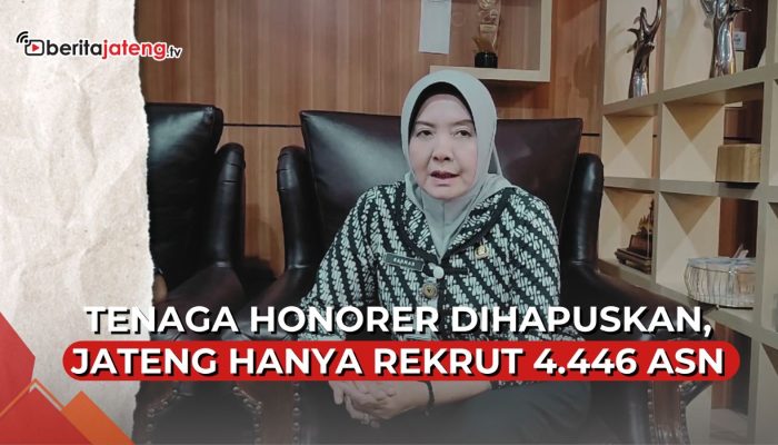 Video Tenaga Honorer Dihapus, Pemprov Jateng Hanya Rekrut 4.446 ASN