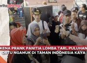 Video Kena Prank Panitia Lomba Tari, Puluhan Ibu-Ibu Ngamuk di Taman Indonesia Kaya