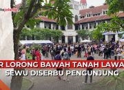 Video Tur Lorong Bawah Tanah Lawang Sewu Diserbu Pengunjung