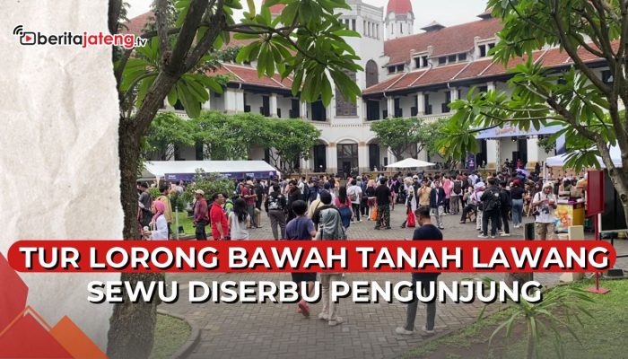 Video Tur Lorong Bawah Tanah Lawang Sewu Diserbu Pengunjung