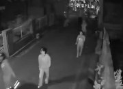 Video CCTV aksi Persijap Jepara di kawasan rumah warga Kudus, Jateng. (X/@Jateng_Twit)