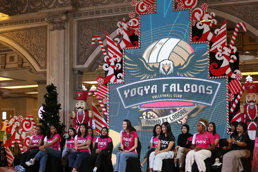 Yogya Falcons, klub voli baru Yogyakarta. (Dok)