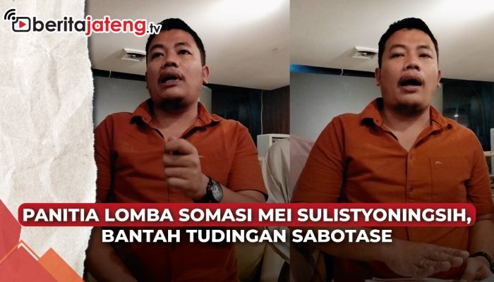 Video Panitia Lomba Tari Somasi Mei Sulistyoningsih, Bantah Tudingan Sabotase