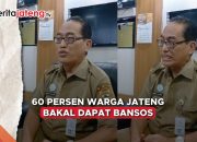 Video Sebanyak 60 Persen Warga Jateng Bakal Dapat Bansos