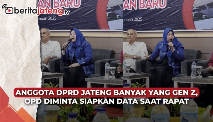 Video Anggota DPRD Jateng Banyak yang Gen Z, OPD Diminta Siapkan Data saat Rapat