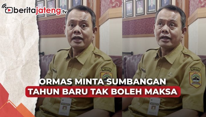 Video Ormas Minta Sumbangan Acara Tahun Baru Tak Boleh Maksa