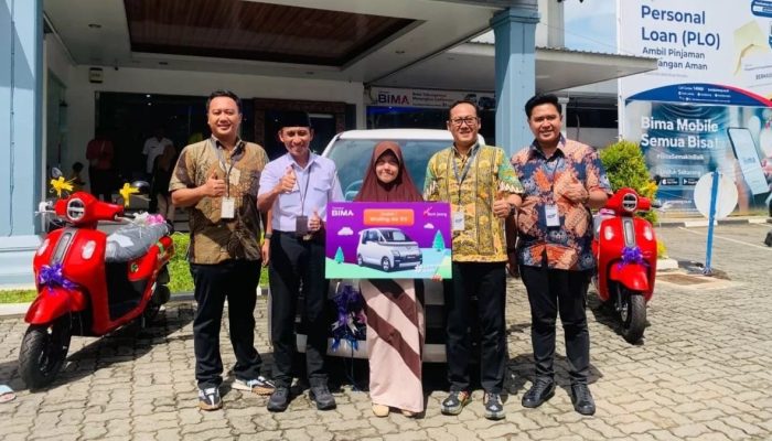 Menang Undian Tabungan Bima, Enam Nasabah Bank Jateng Kendal Raih Mobil Listrik & Motor Hybrid