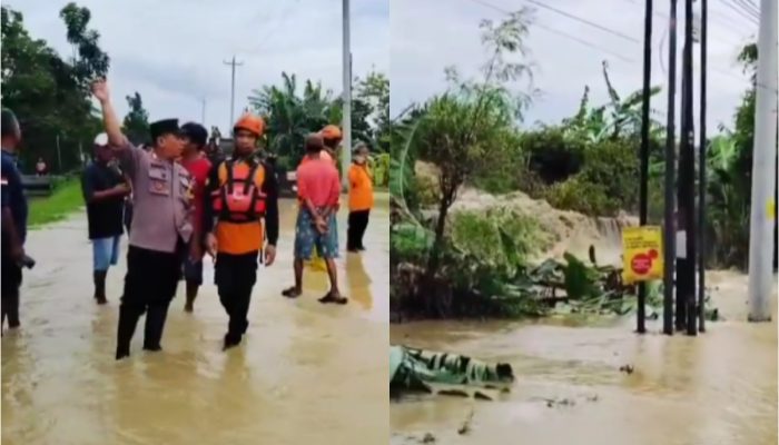 Tanggul Sungai Tuntang Jebol, Jalur Lalu Lintas Semarang-Purwodadi Dialihkan ke Demak