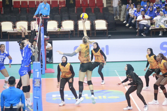 Jakarta Popsivo Polwan Tumbangkan Bandung BJB di Laga Perdana Proliga 2025