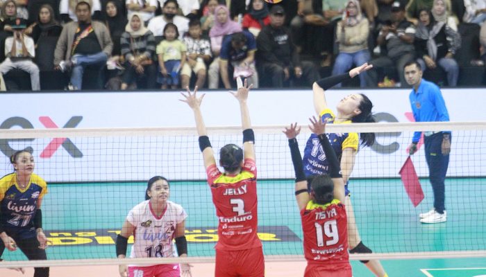 Jakarta Livin Mandiri Sukses Tundukkan Pertamina Enduro di Proliga 2025