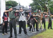 Meriahkan HUT Ke-74 Korps Ajudan Jenderal, Pangdam IV/Diponegoro Buka Archery Open dan Bazar di Semarang