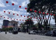 Meriahkan Tahun Baru Imlek, 875 Lampion Hiasi Jalan Protokol Kota Semarang