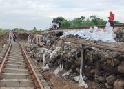Perbaikan Jalur Kereta Api Imbas Banjir Grobogan Belum Rampung, Perjalanan KA Rute Memutar