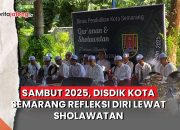 Sambut 2025, Disdik Kota Semarang Refleksi Lewat Sholawatan