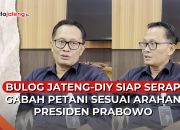 Video Bulog Jateng-DIY Siap Serap Gabah Petani Sesuai Perintah Prabowo